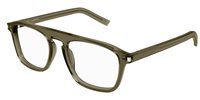 Montura de gafas Saint Laurent Hombre SL 157006-BROWN-BROWN-TRANSPARENT52 - SL 157006-BROWN-BROWN-TRANSPARENT52